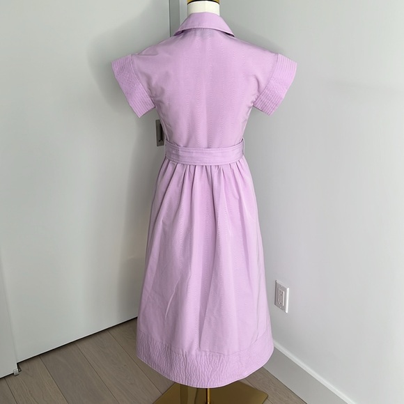 Tuckernuck Chloe Dress Lilac Purple Size XS Spring Belted Short Sleeve - Picture 5 of 15